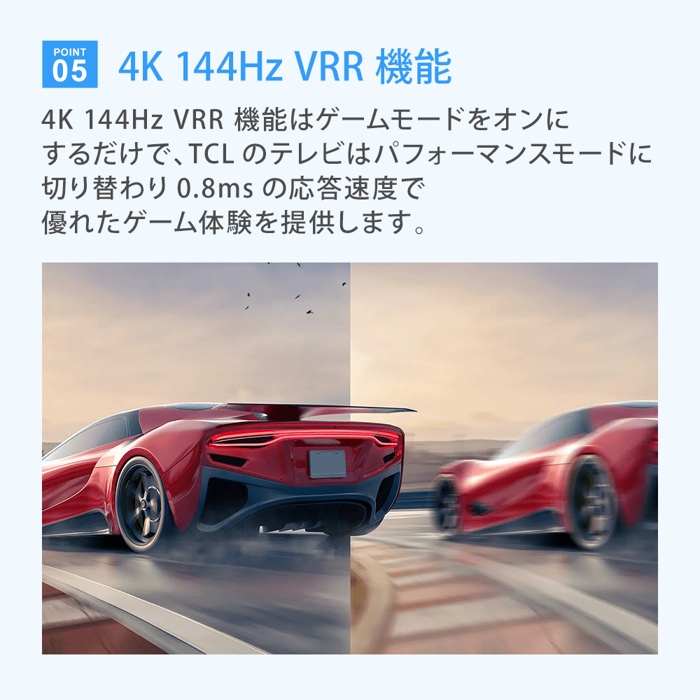 4K144HzVRR機能