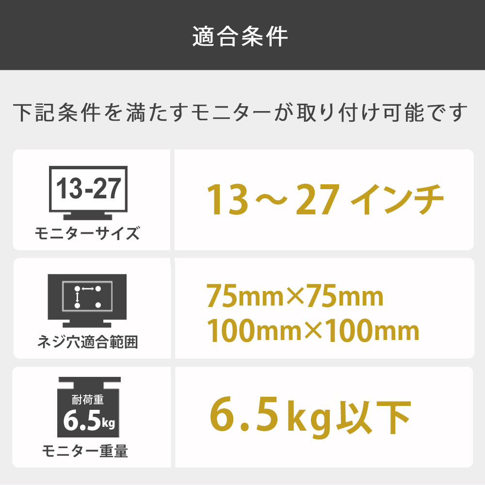 適合条件