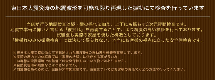 TVセッタージュネス耐震実験